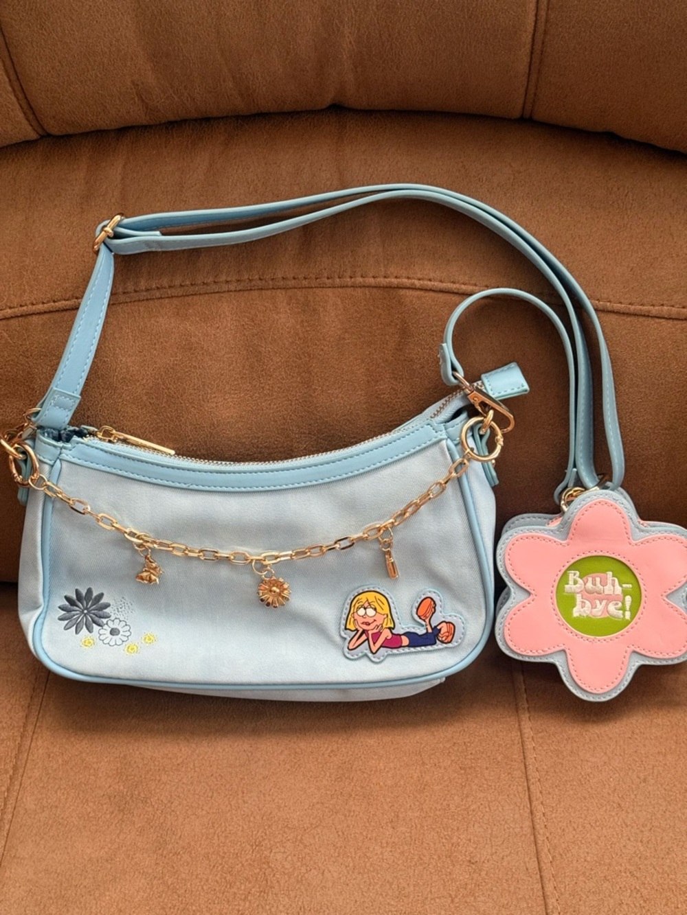 Her Universe Blue 90s Lizzie McGuire Purse
